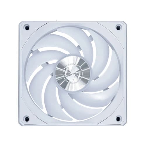 Lian Li UNI Fan CL Wireless Reverse Blade 120mm White Cabinet Fan, Triple Pack
